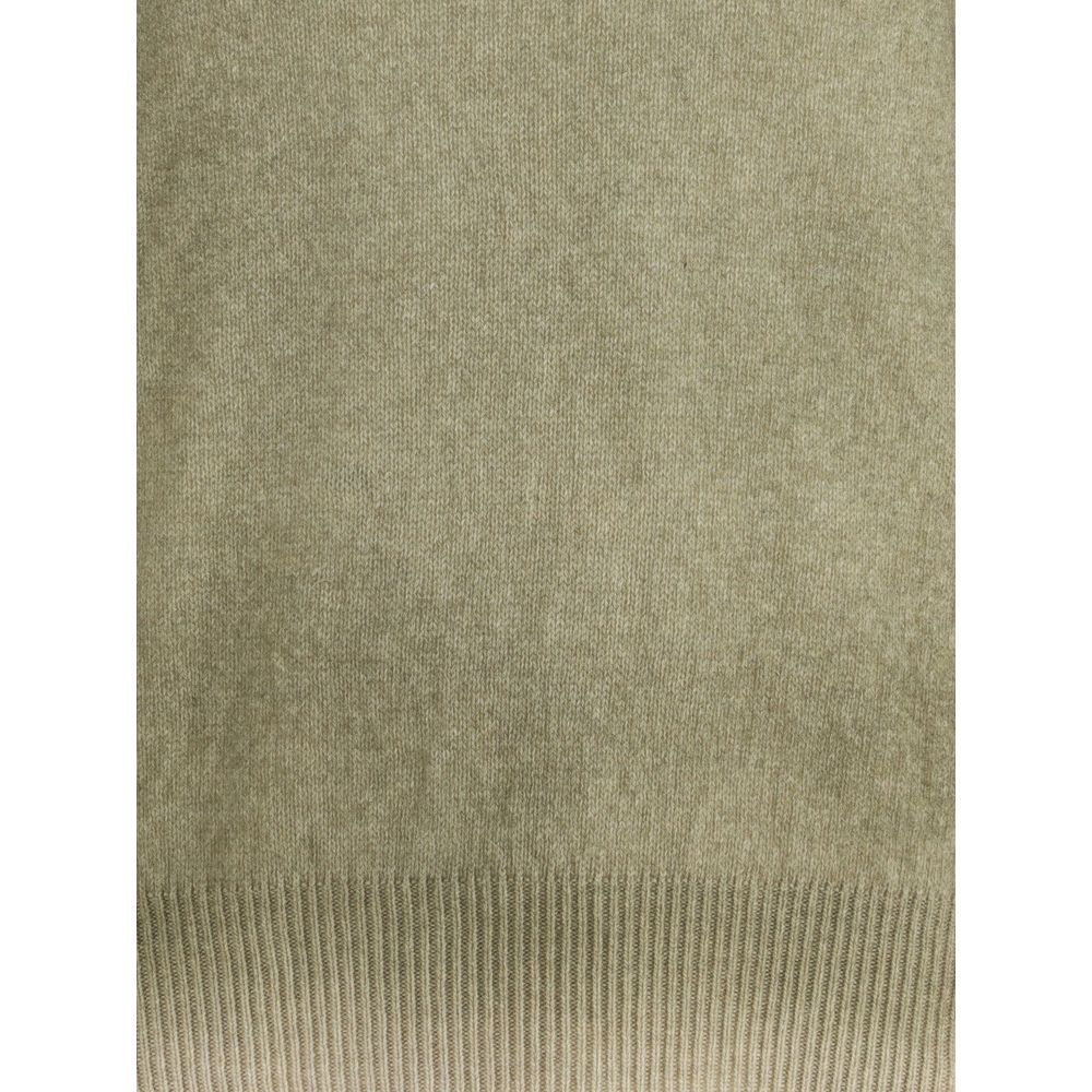 Bicolor Cashmere Sweatshirt