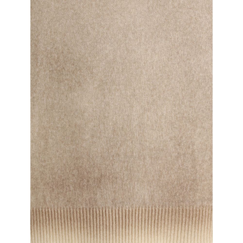 Brown Cashmere Turtleneck