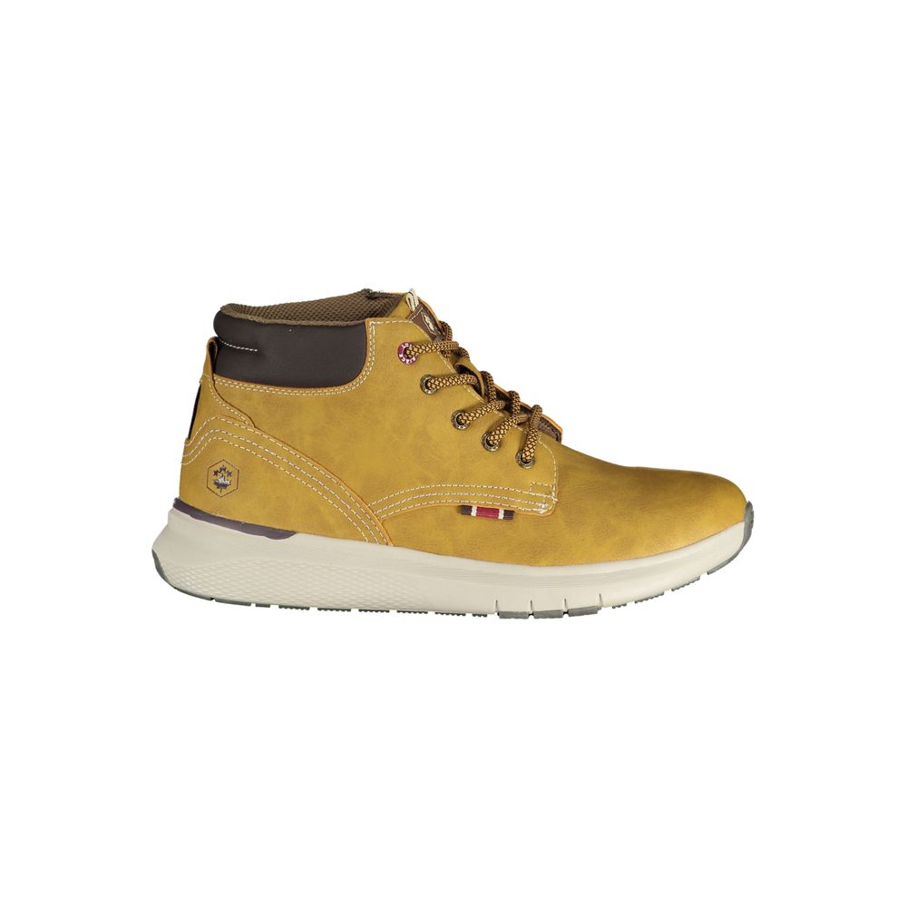 Marrone Poliestere Men Sneaker