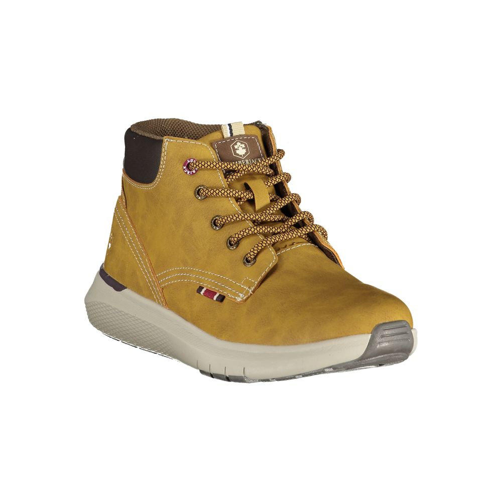 Marrone Poliestere Men Sneaker