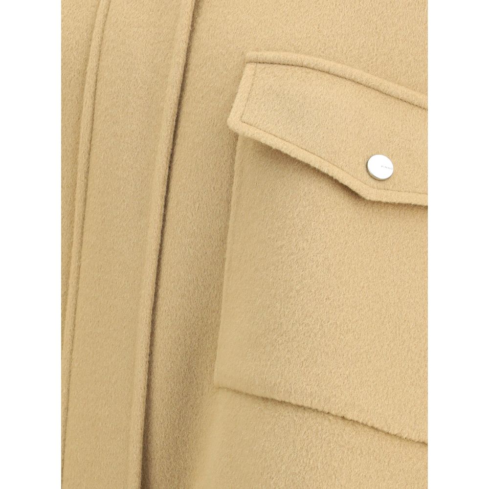 Beige Wool Coat