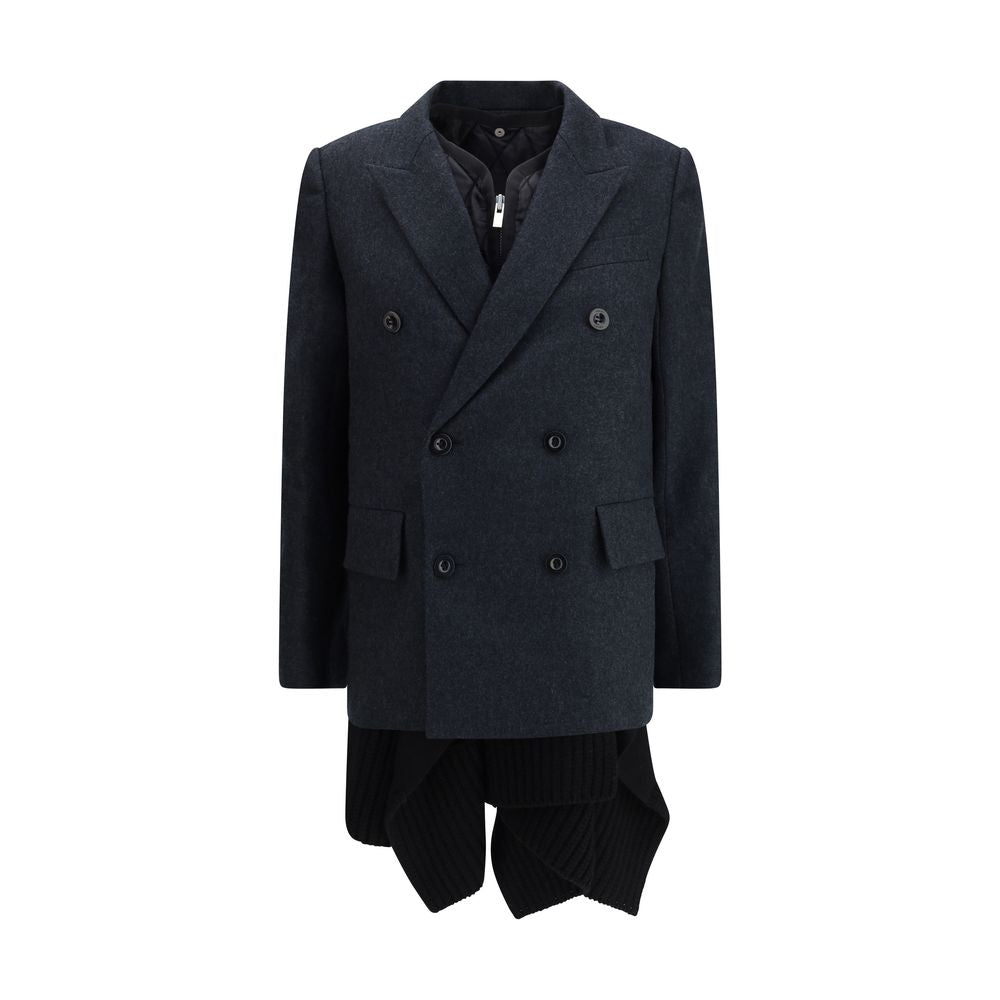 Gray Wool Coat