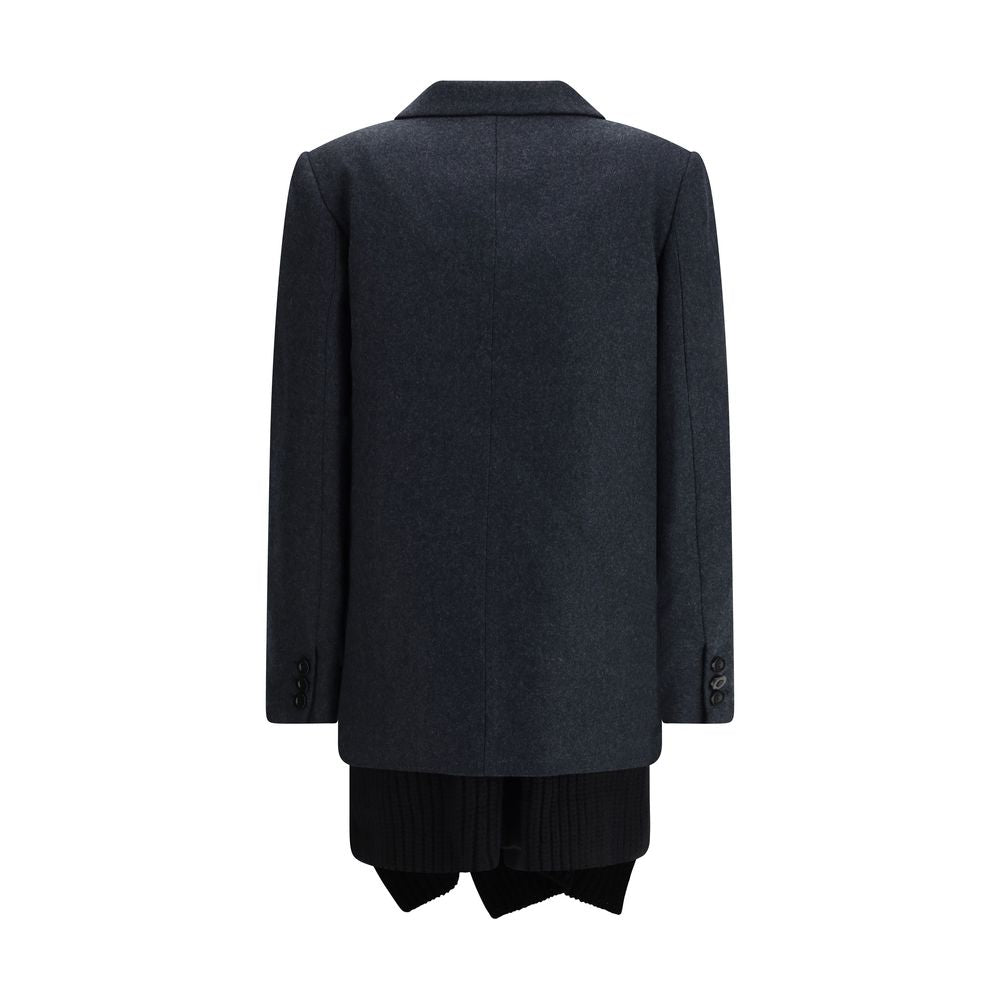 Gray Wool Coat