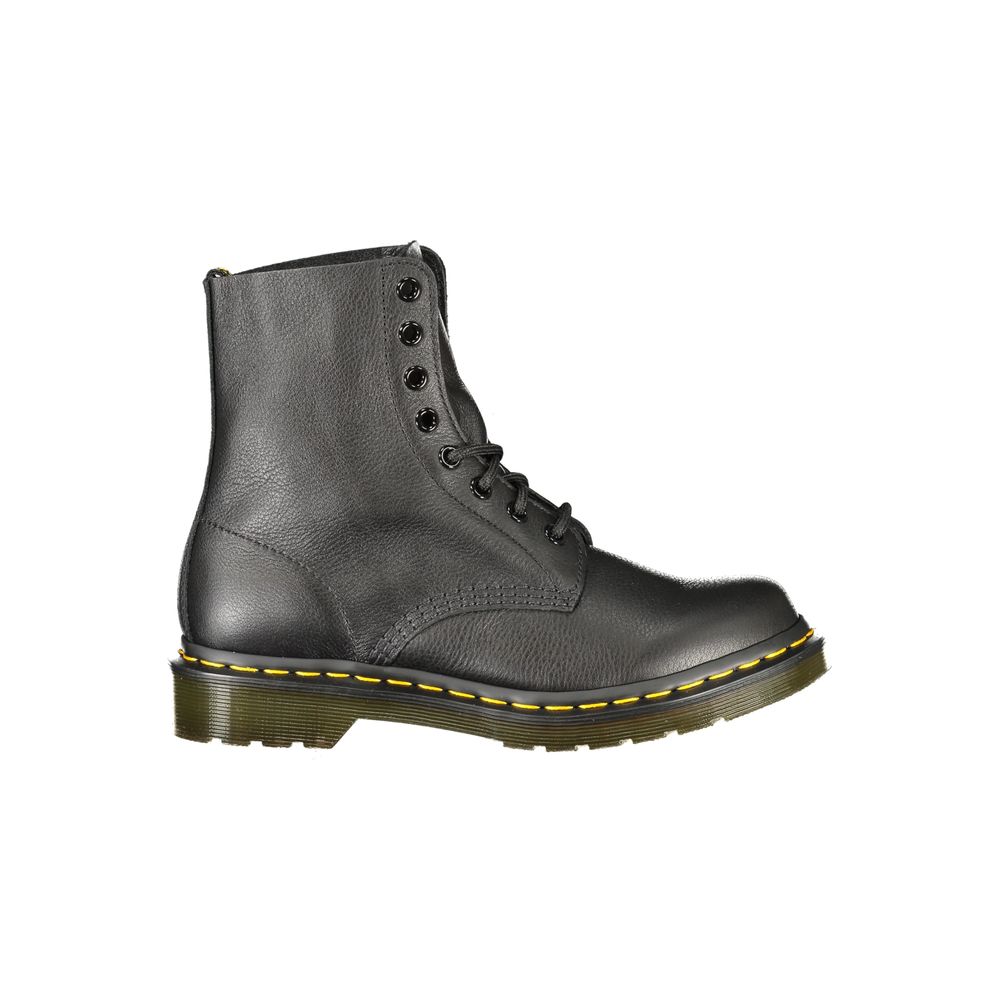 Black Leather Unisex Boot