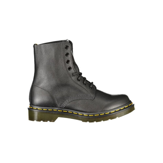 Black Leather Unisex Boot