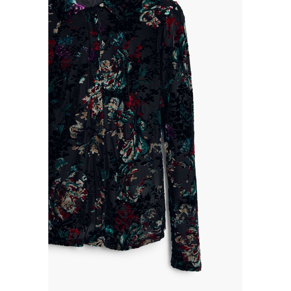 Nero Poliammide Women Shirt