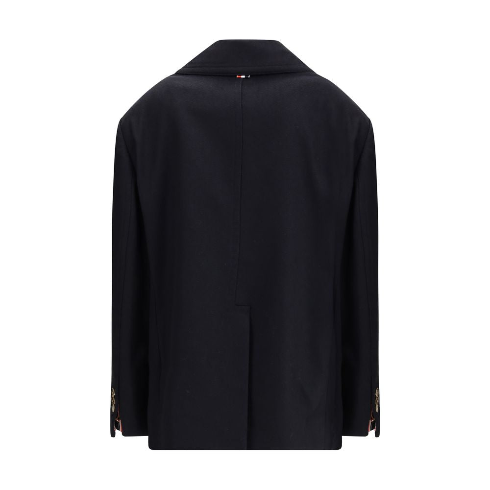 Blue Fabric Coat