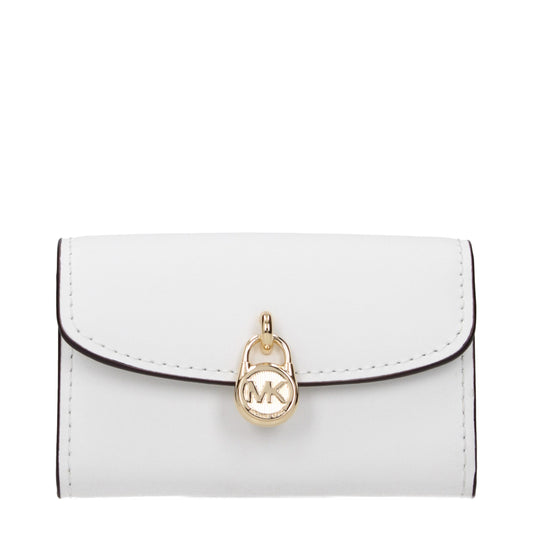 White Leather Wallet