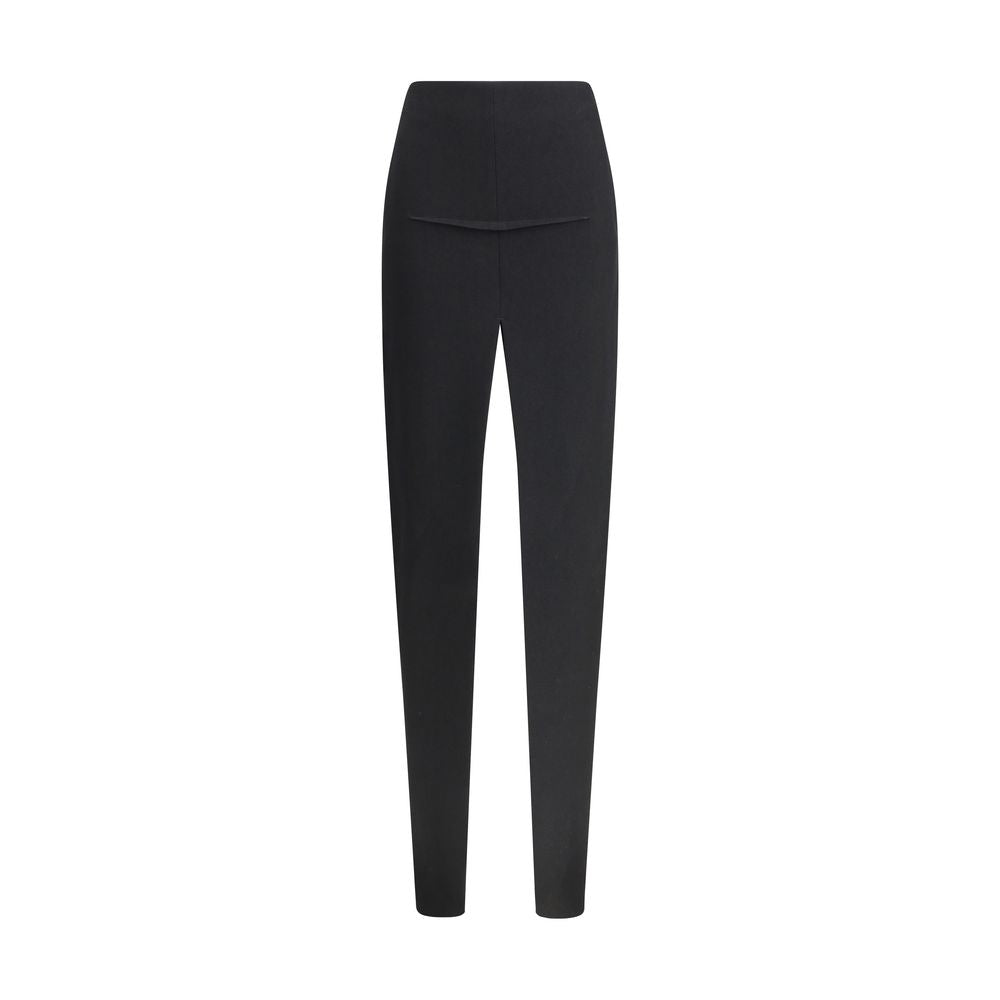 Black Wool Skirt
