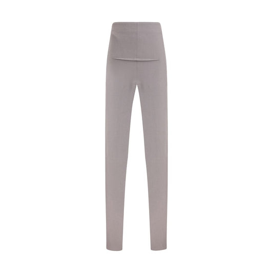 Bicolor Wool Skirt