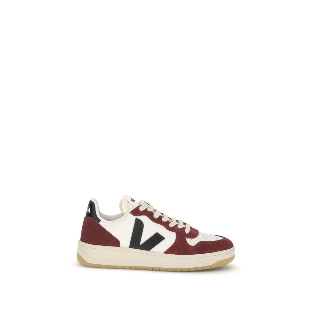 Multicolor Leather Low Top Sneakers