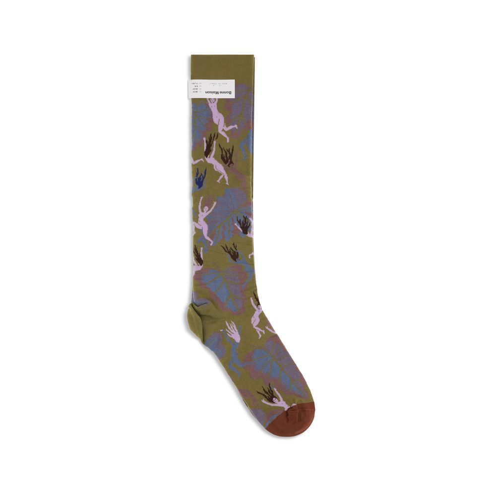 Bicolor Cotton Socks
