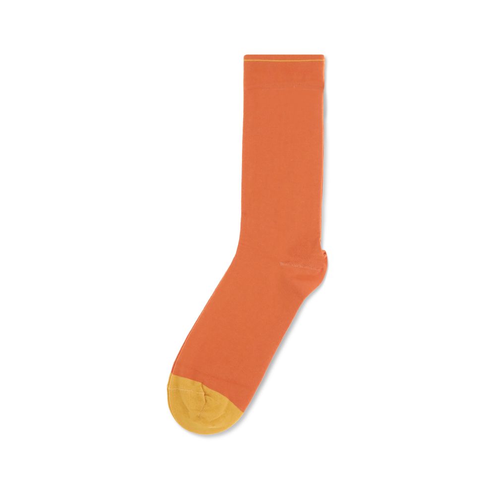Orange Cotton Socks
