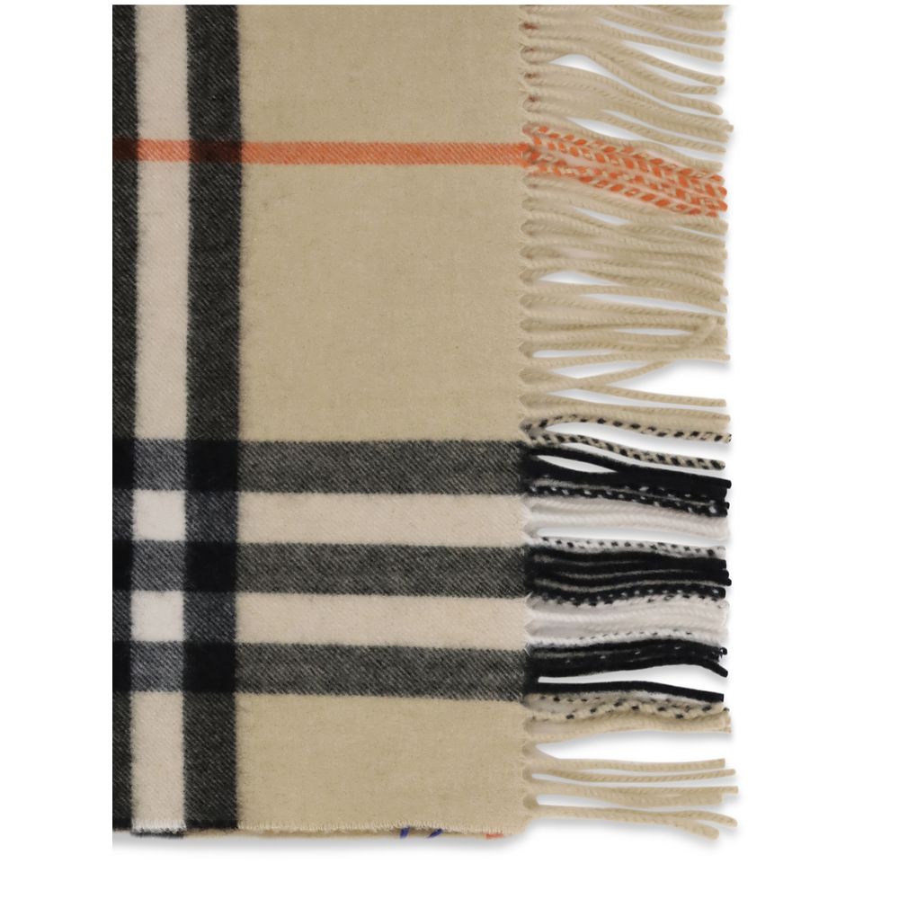 Beige Cashmere Scarf