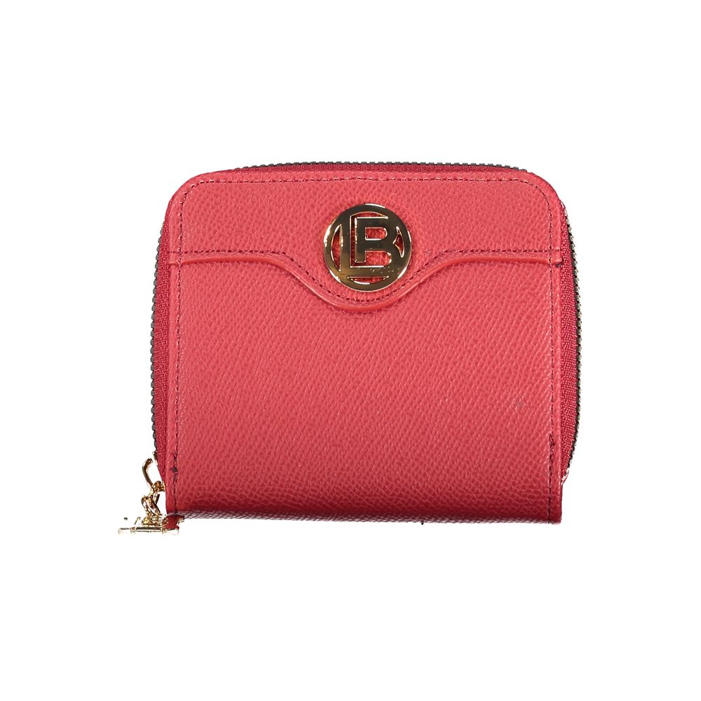 Rosso Polyurethane Women Wallet