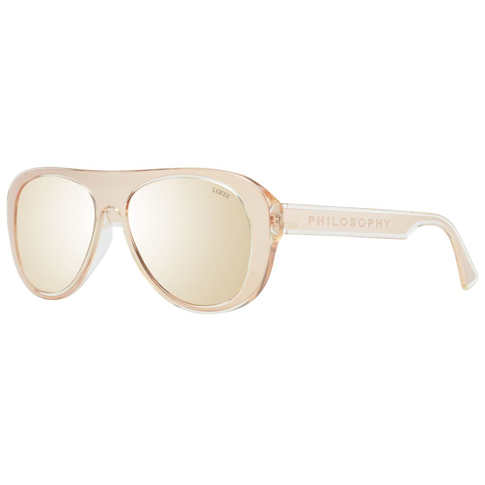 Rose Gold Acetate & Plastic Sunglasses