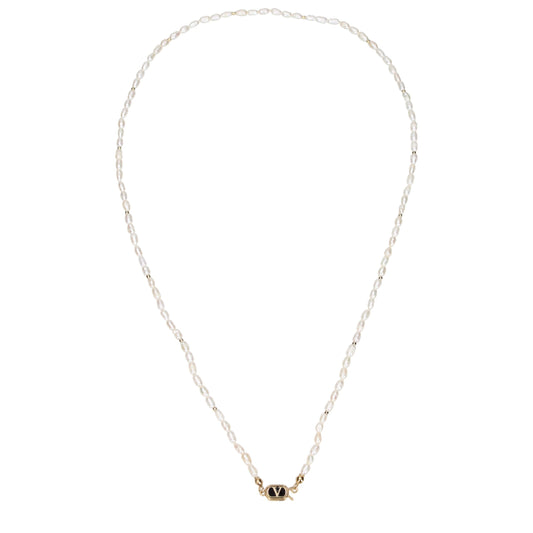White Metal Necklace