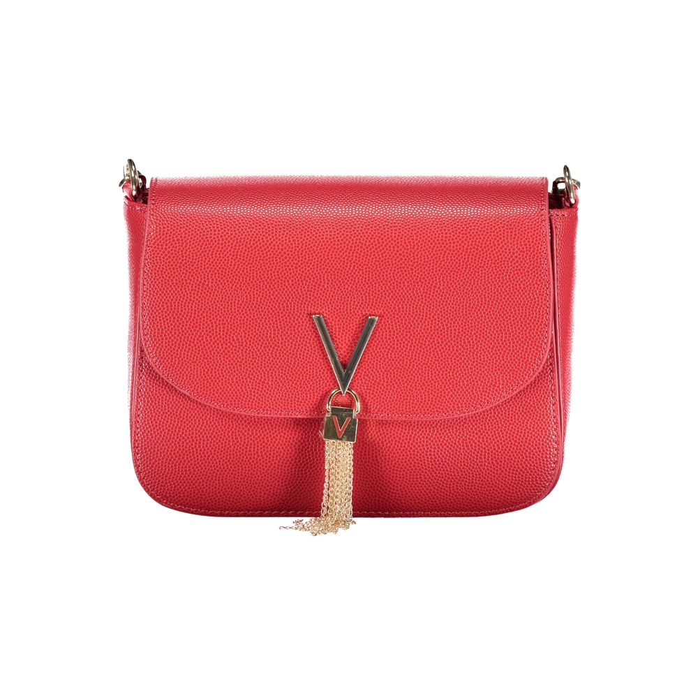 Rosso Poliuretano Women Handbag