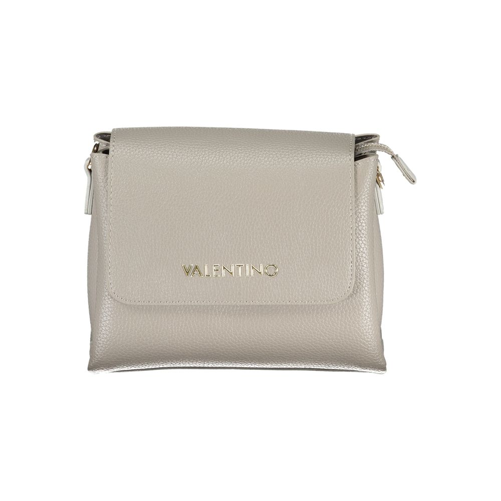 Grigio Polyurethane Women Handbag