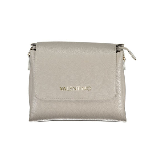 Grigio Polyurethane Women Handbag