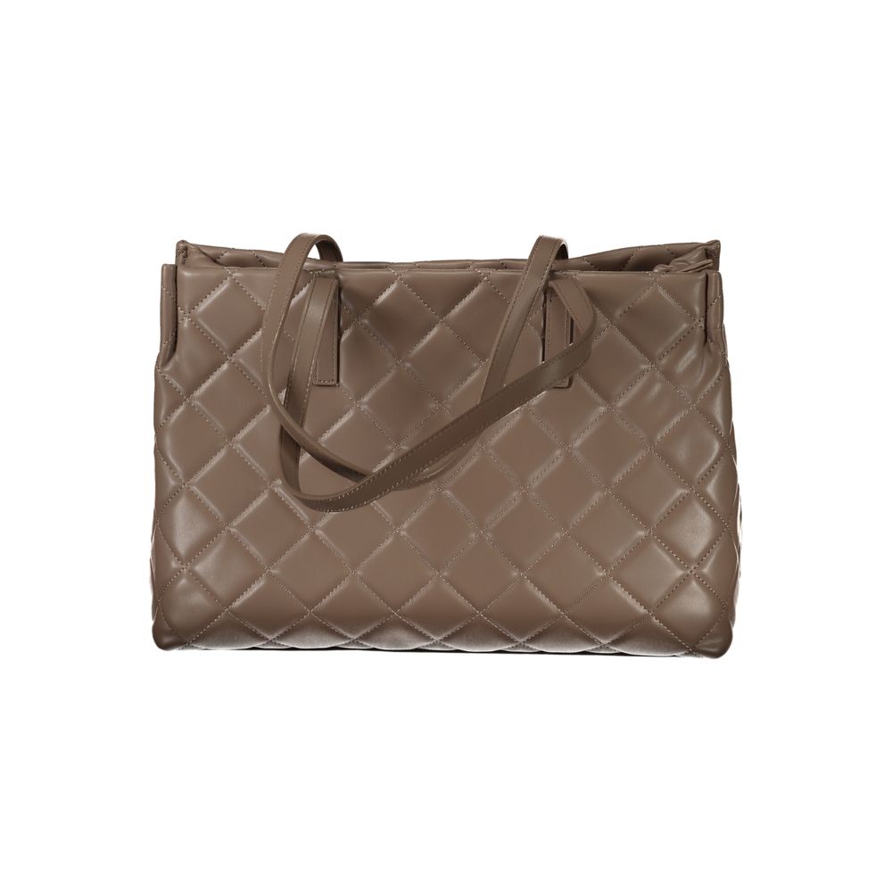 Marrone Poliuretano Woman Shoulder Bag