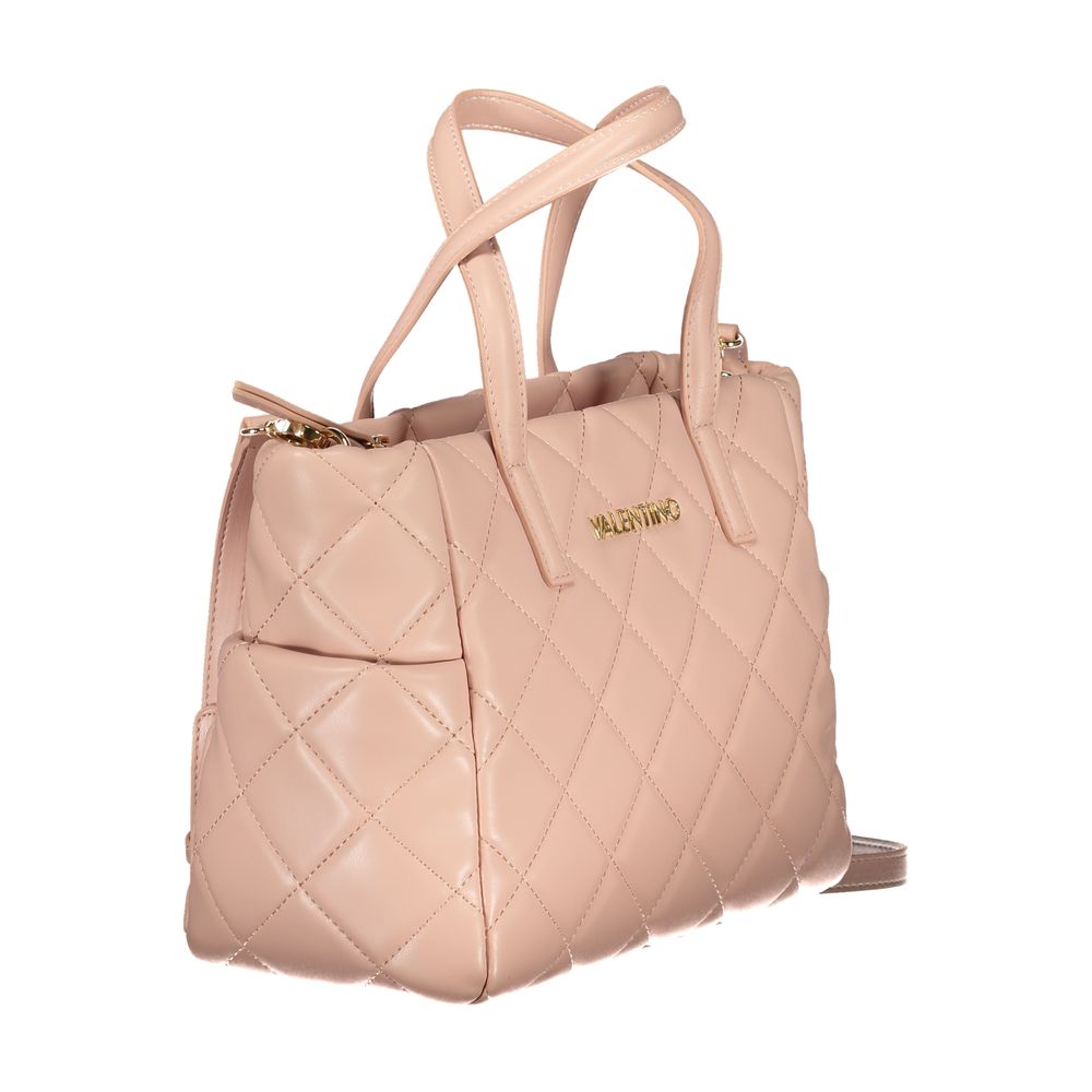 Rosa Polyurethane Women Handbag