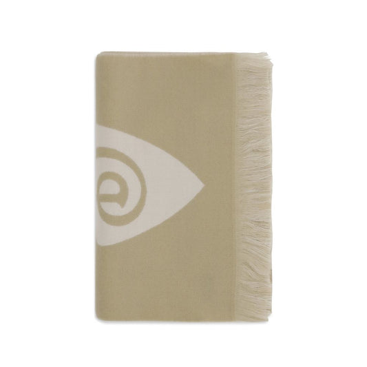 Beige Wool Scarf