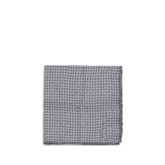 Gray Silk Scarf