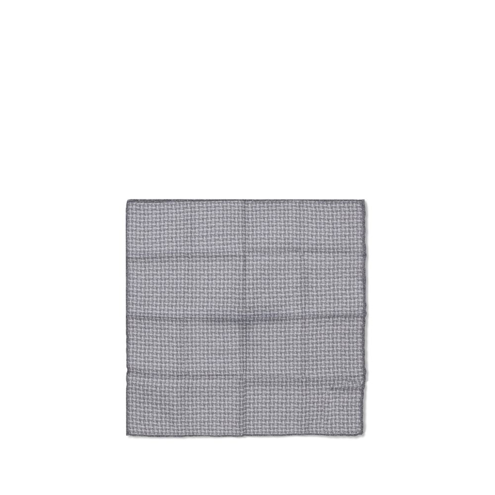 Gray Silk Scarf