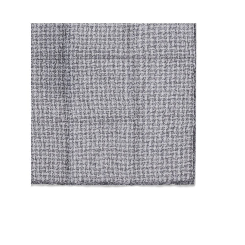 Gray Silk Scarf
