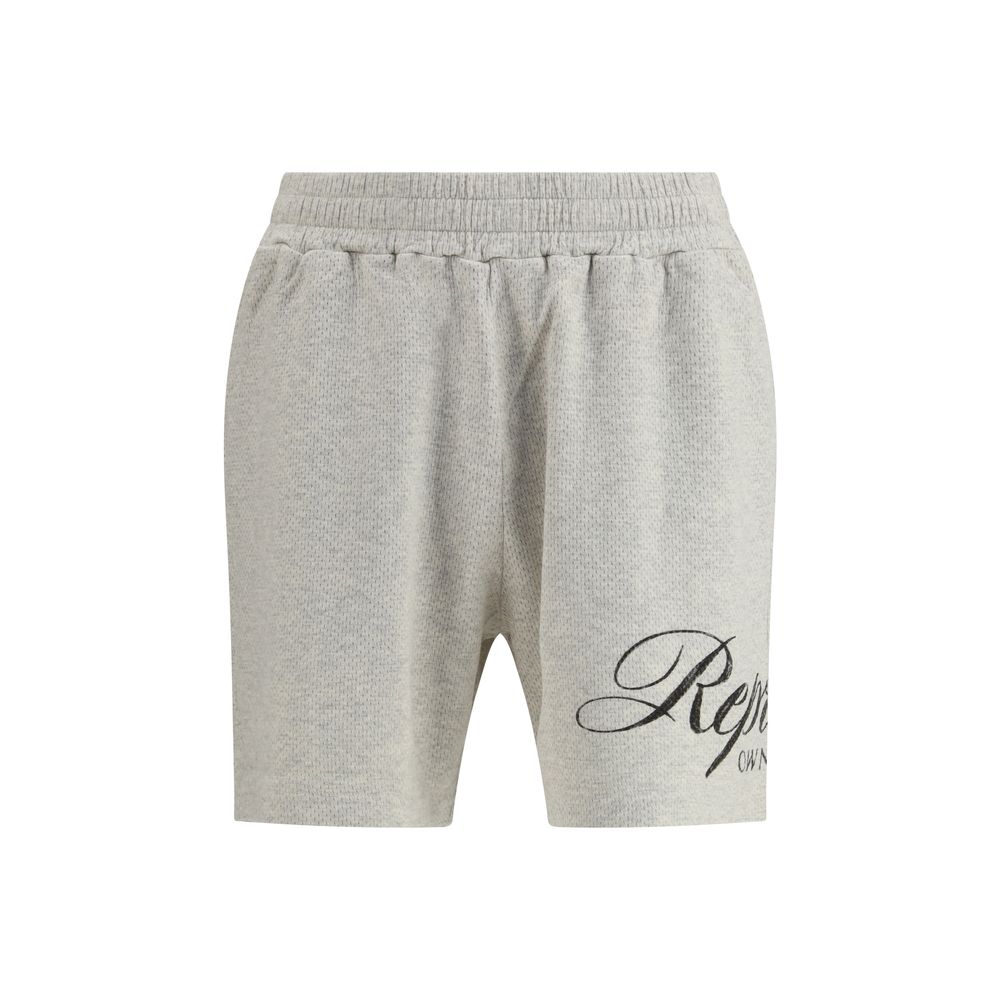 Beige Cotton Bermuda Shorts