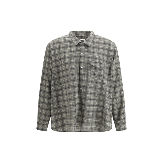 Multicolor Fleece Wool Pattern Shirt