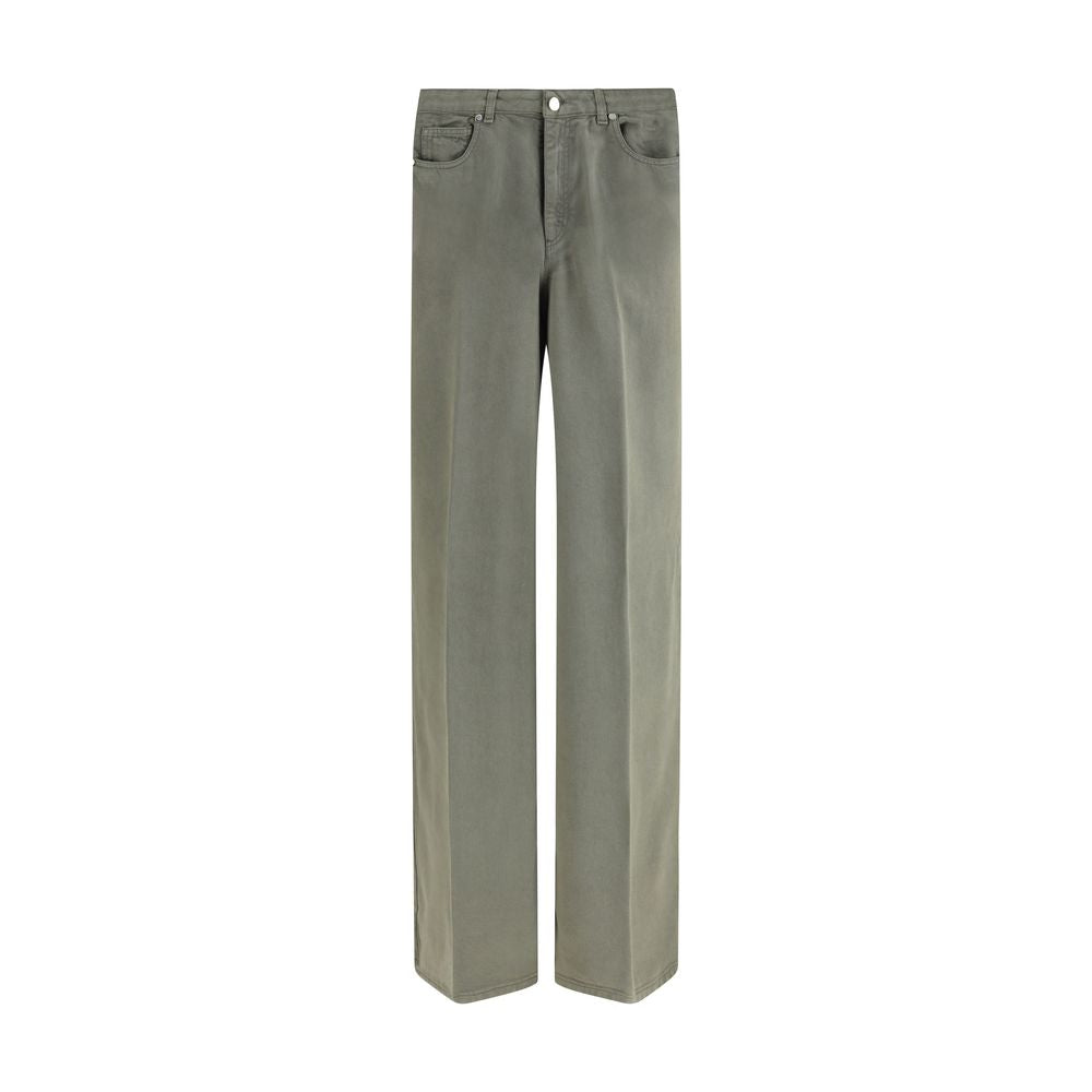 Bicolor Tencel Relaxed Fit Jeans