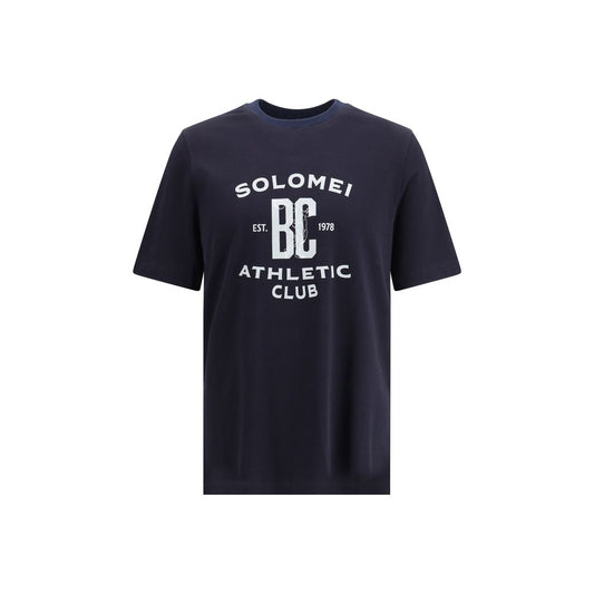 Blue Cotton T-Shirt