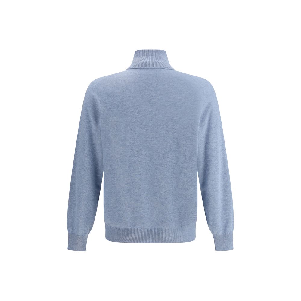 Blue Cashmere Sweater