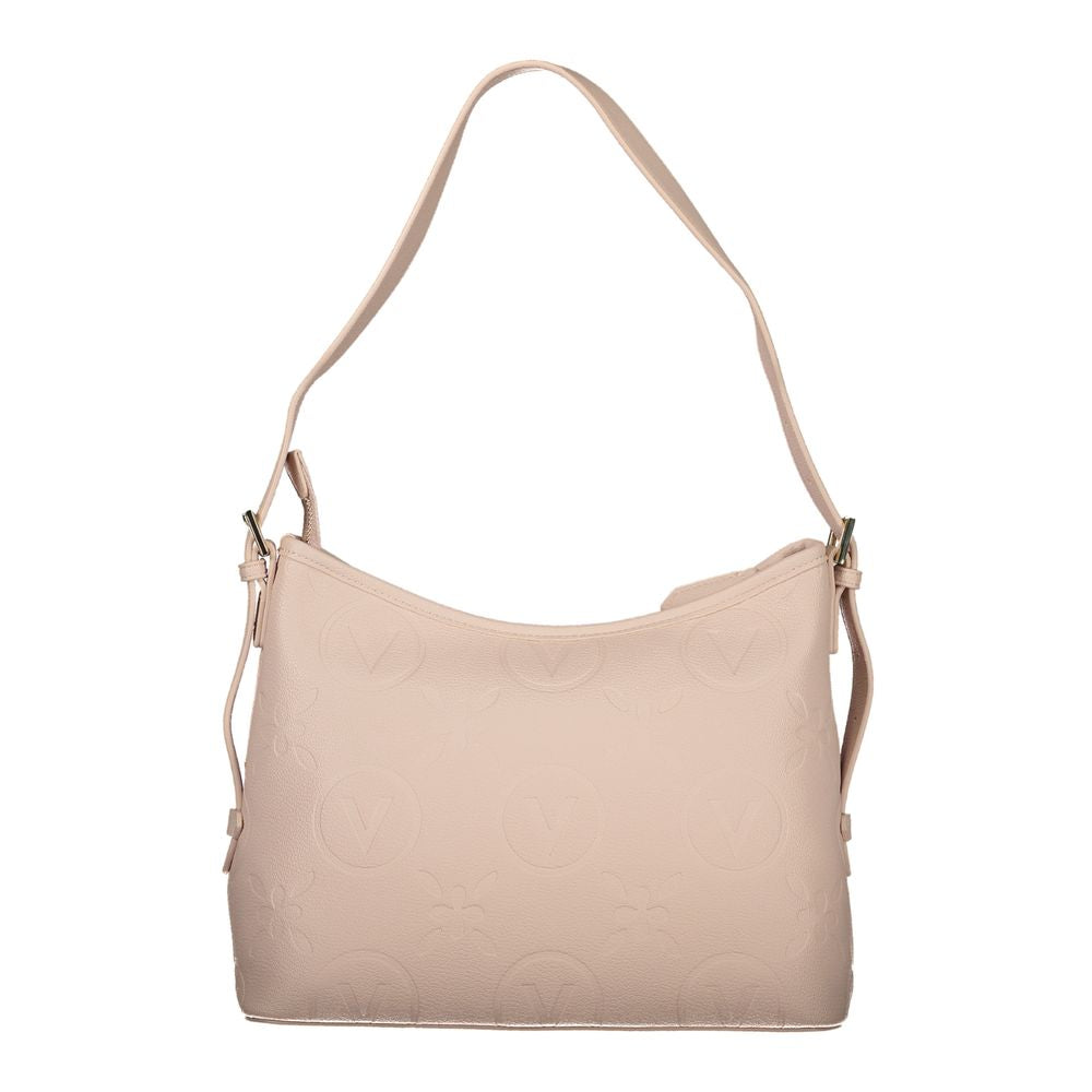 Rose Polyurethane Women Handbag