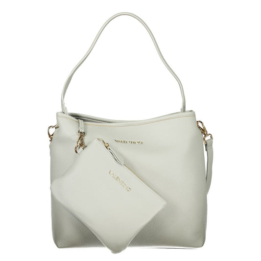 Grigio Polyurethane Women Shoulder Bag
