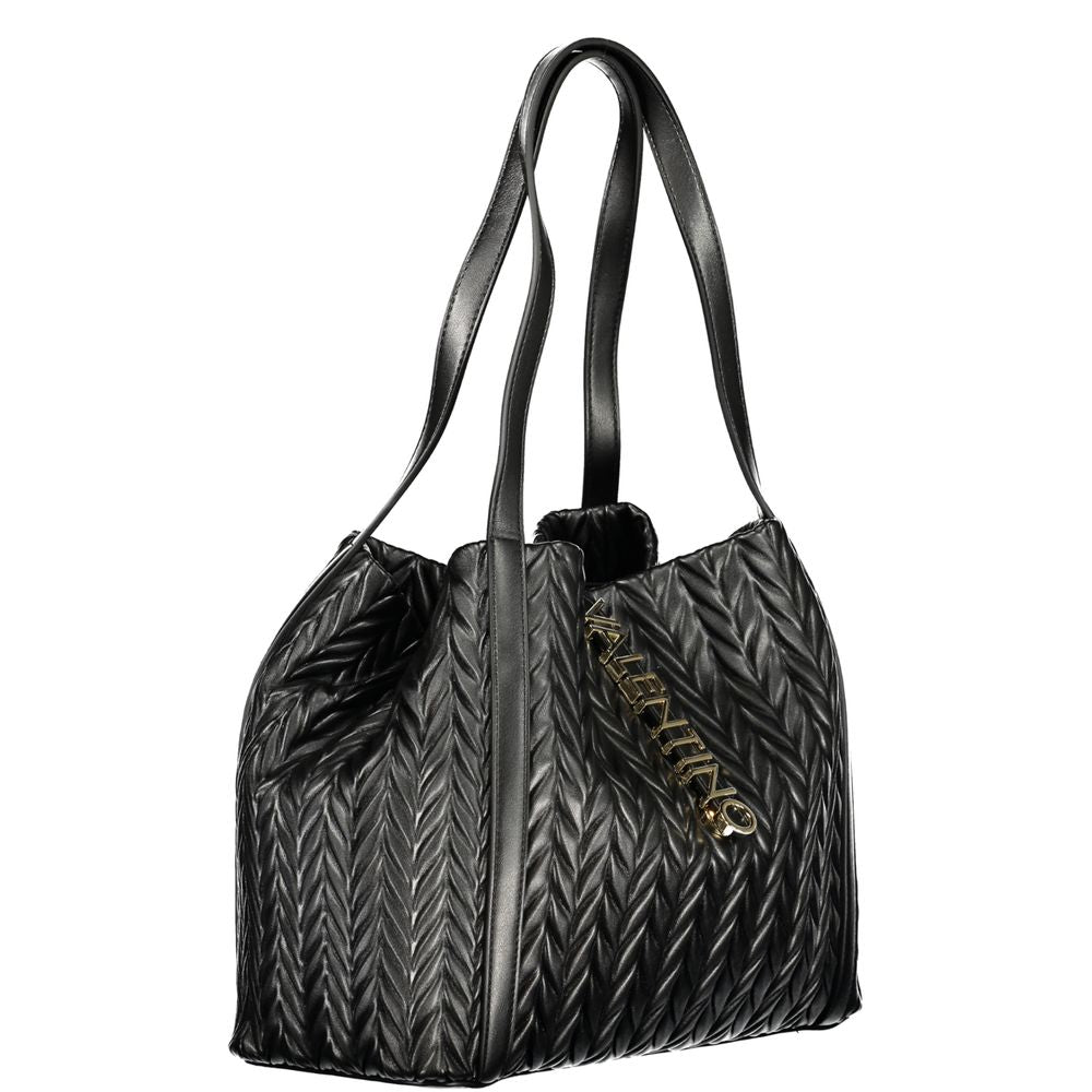 Nero Poliuretano Women Shoulder Bag