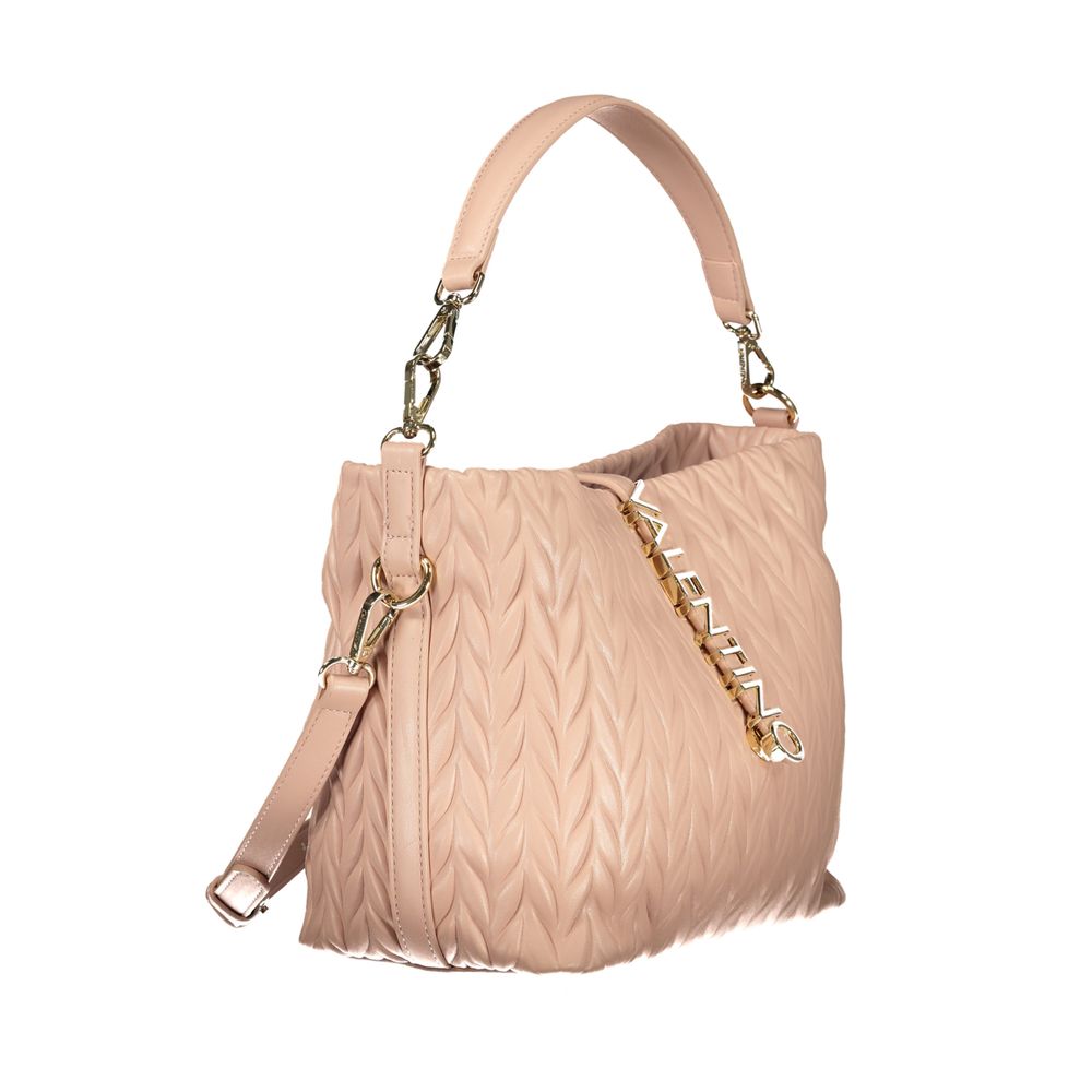 Rosa Poliuretano Women Shoulder Bag