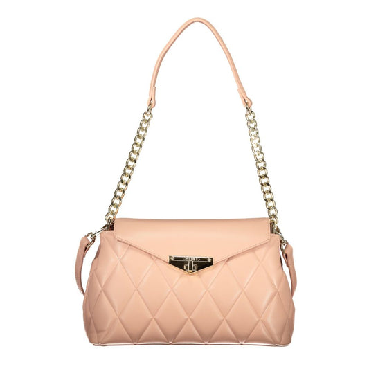 Rosa Poliuretano Women Shoulder Bag