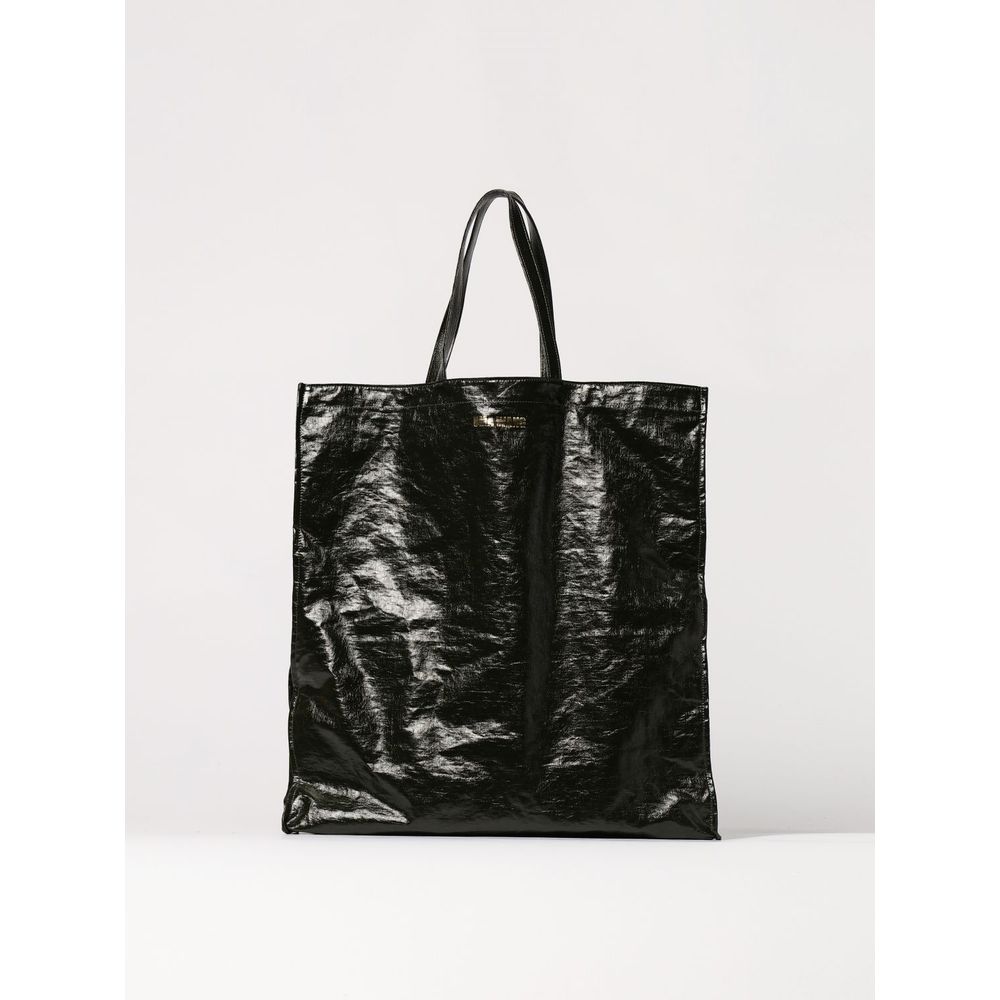 Bicolor Nylon Handbag