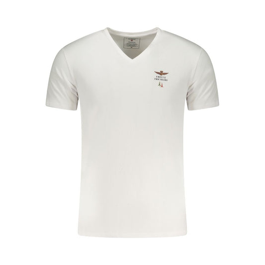 White Cotton Men's Underwear T-Shirt