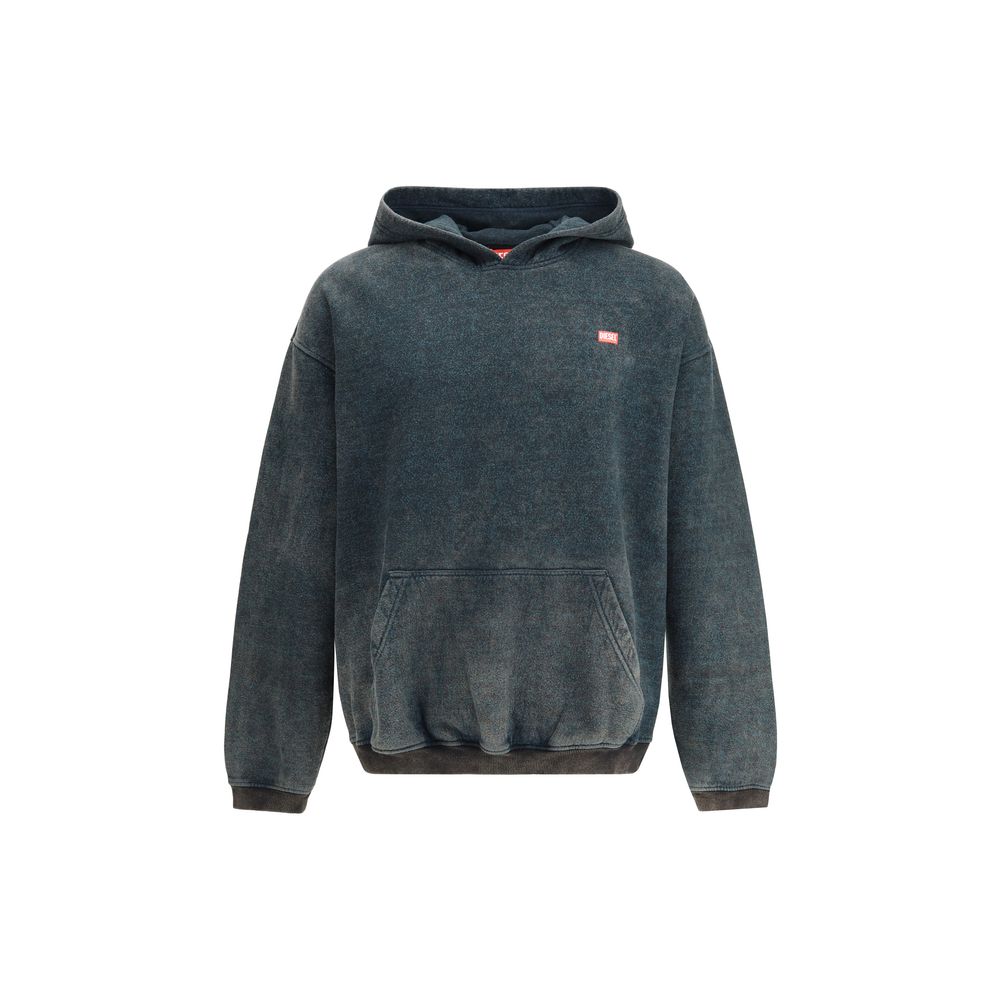 Black Polyester Sweatshirt