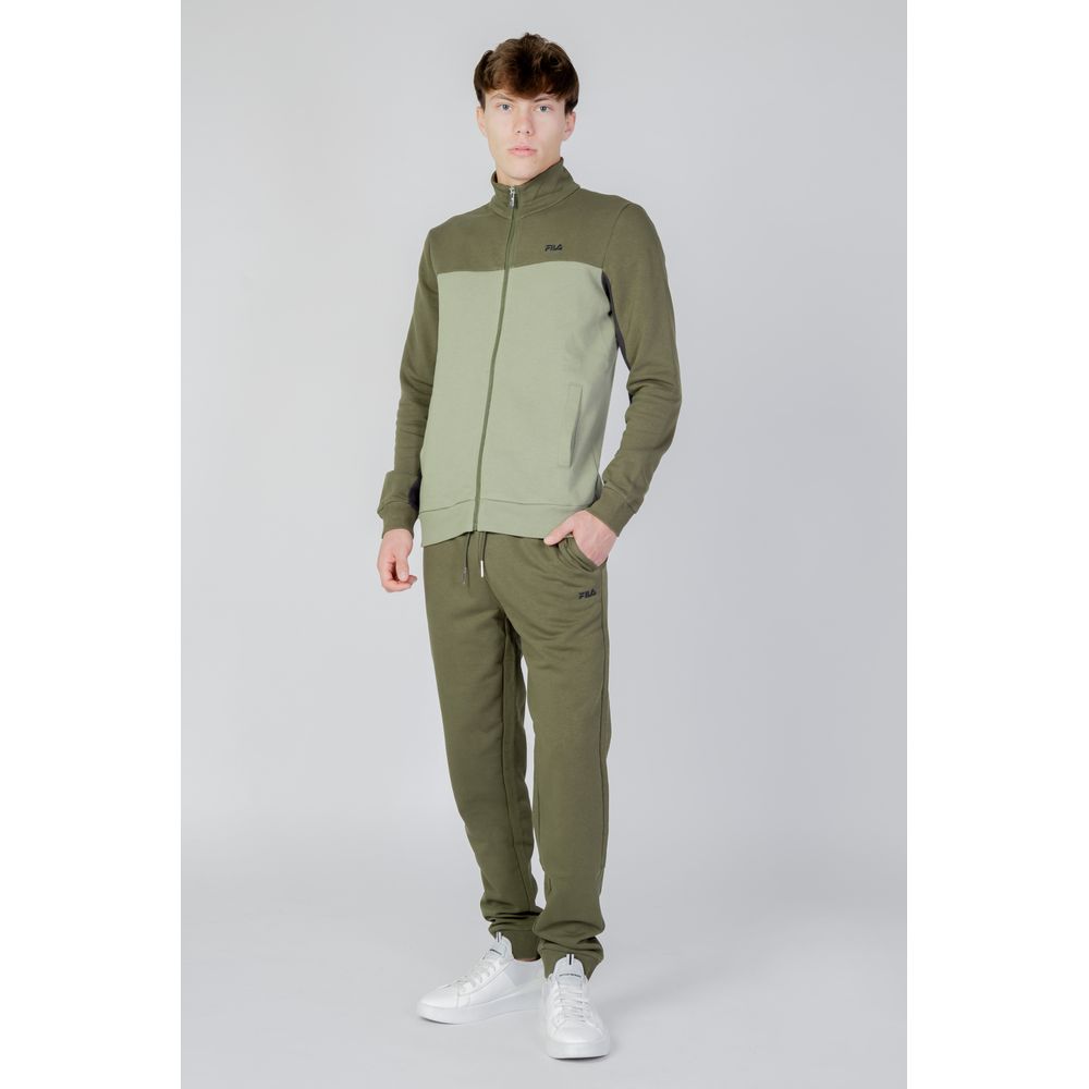 Green Cotton Sweatshirt