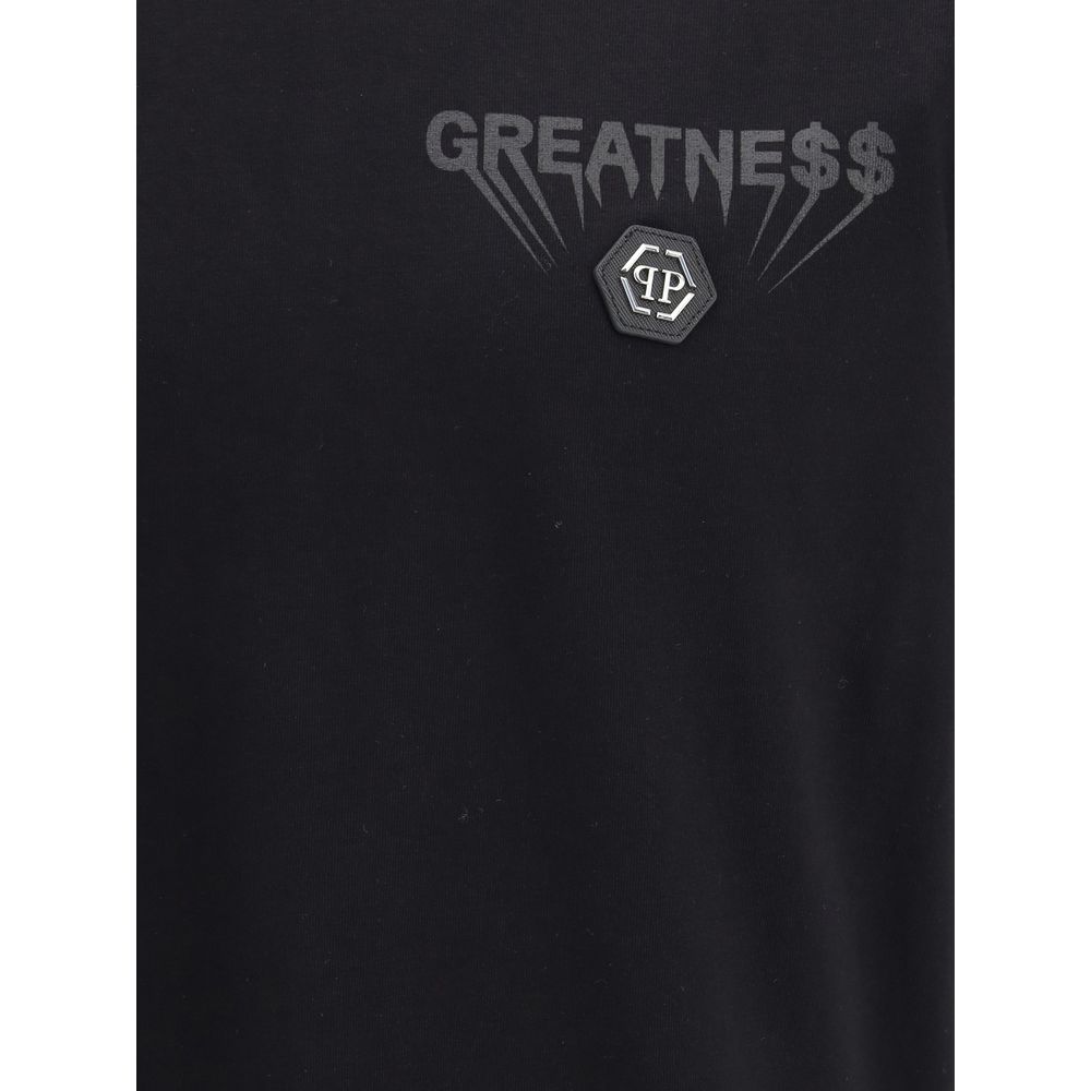 Black Cotton T-Shirt