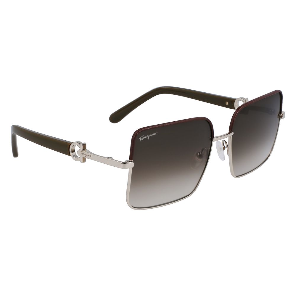 Gold Metal Sunglasses