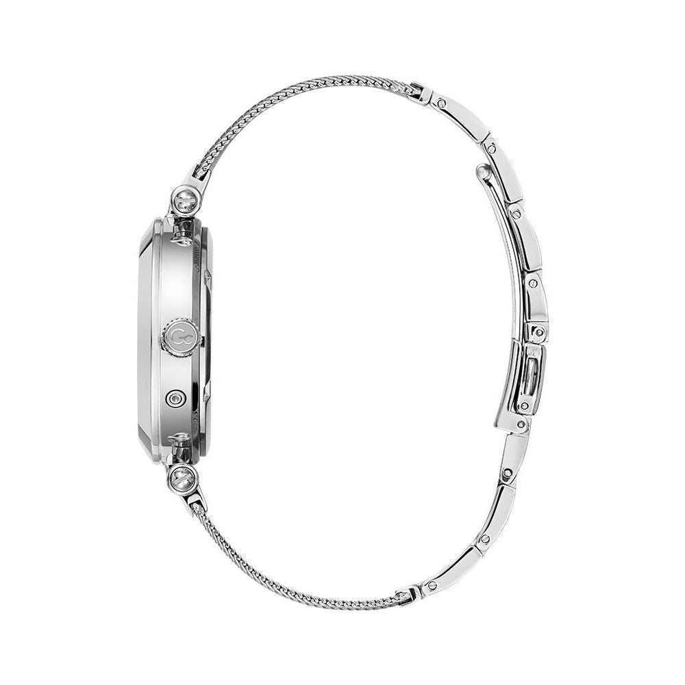 Gray Stainless Steel Dress Watch
