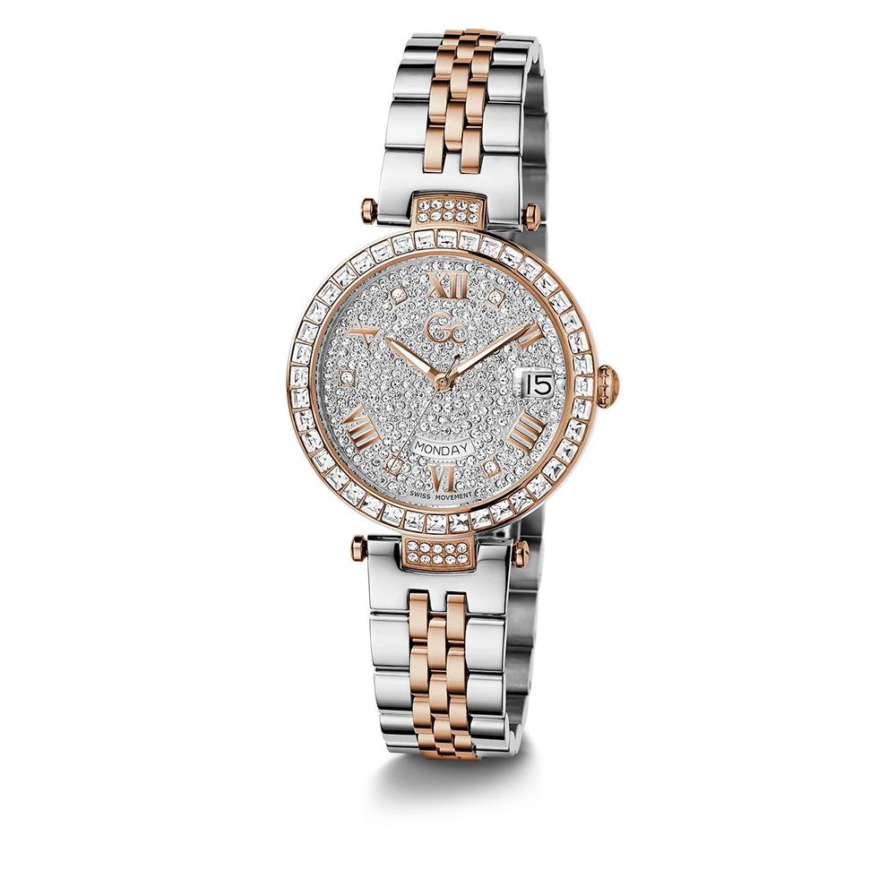 Gray Stainless Steel Dress Watch