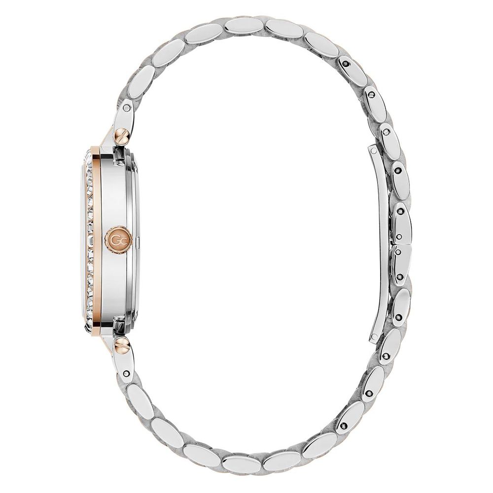 Gray Stainless Steel Dress Watch