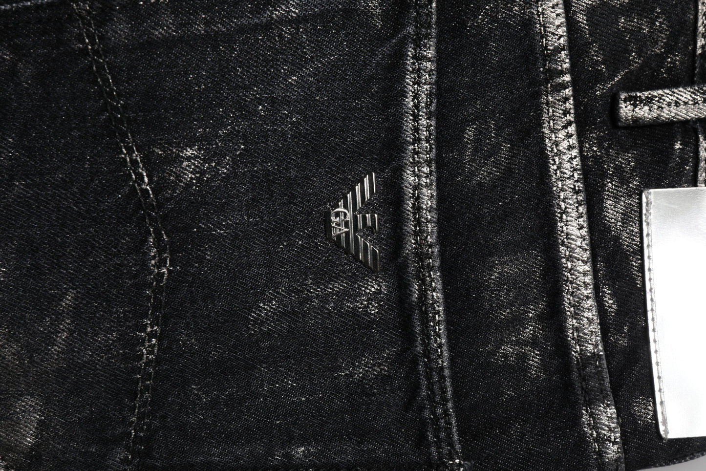 Black Washed Slim Fit Men Denim Cotton Jeans